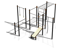 Спортивный комплекс воркаут ВС-68 в Екатеринбурге