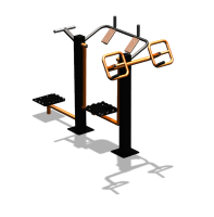 Уличный тренажер "Штурвал Пресс Супертвистер" УТ301 в Екатеринбурге