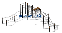 Спортивный комплекс воркаут ВС-199 в Екатеринбурге Спортивный комплекс воркаут ВС-199 в Екатеринбурге