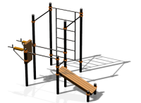 Спортивный комплекс воркаут ВС-82 в Екатеринбурге