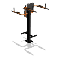 Уличный тренажер  "Брусья-пресс двойной"  УТ202 в Екатеринбурге