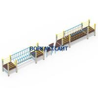 Детский спортивный комплекс Двойной мостик ДСК 3115 в Екатеринбурге