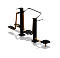 Уличный тренажер "Шпагат Шагомер Твистер" УТ302 в Екатеринбурге