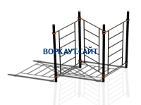 Спортивный комплекс воркаут ВС-80 в Екатеринбурге Спортивный комплекс воркаут ВС-80 в Екатеринбурге