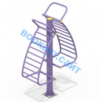 Уличный тренажер для пресса УТ 012 в Екатеринбурге