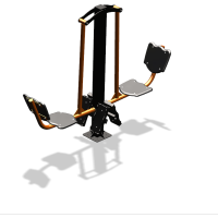 Уличный тренажер  "Жим ногами двойной"  УТ203 в Екатеринбурге