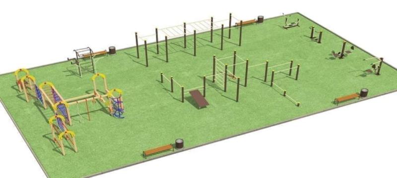 Проект спортивной площадки для любого возраста - 1 096 200 рублей. в Екатеринбурге