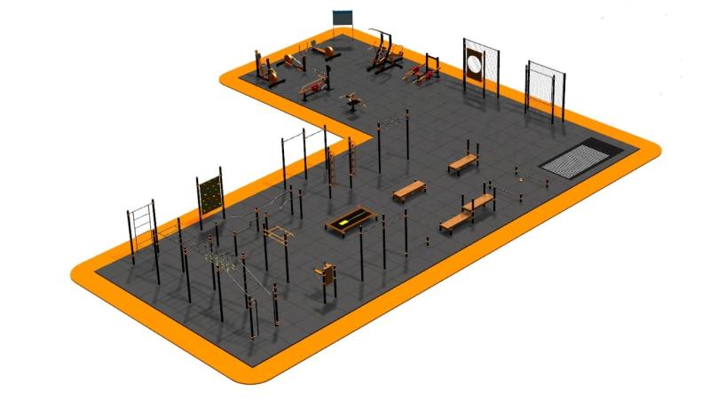 Дизайн проект спортплощадки Угловая в Екатеринбурге