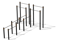 Спортивный комплекс воркаут ВС-127 в Екатеринбурге