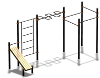 Спортивный комплекс воркаут ВС-74 в Екатеринбурге