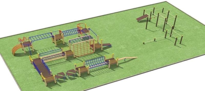 Проект спортплощадки с полосой препятствий - 1 178 100 рублей в Екатеринбурге