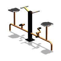 Уличный тренажер  "Вело двойной"   УТ211 в Екатеринбурге