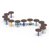 Бум-бревно Змейка ДСК 3542 в Екатеринбурге