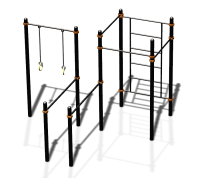 Спортивный комплекс воркаут ВС-110 в Екатеринбурге Спортивный комплекс воркаут ВС-110 в Екатеринбурге