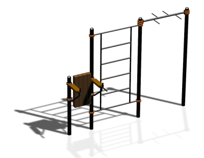 Спортивный комплекс воркаут ВС-142 в Екатеринбурге