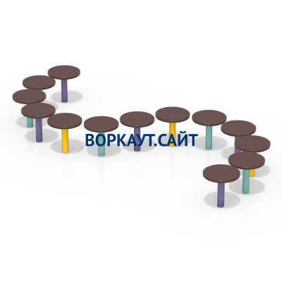 Бум-бревно Змейка ДСК 3542 в Екатеринбурге