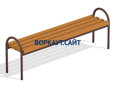 Лавочка парковая МАФ 1603 в Екатеринбурге