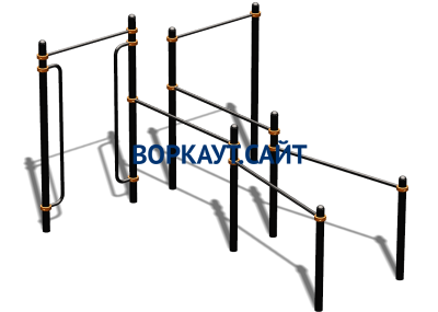 Спортивный комплекс воркаут ВС-197 в Екатеринбурге
