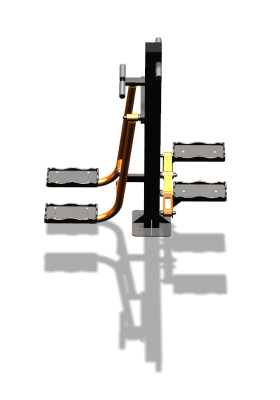 Уличный тренажер "Шпагат Степпер" УТ310 в Екатеринбурге
