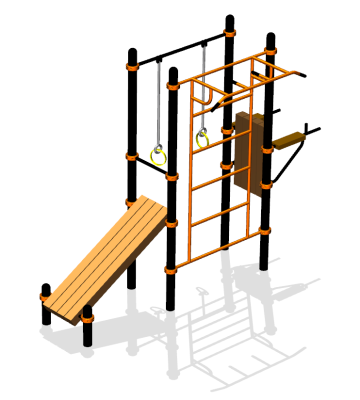 Спортивный комплекс воркаут ВС-78 в Екатеринбурге