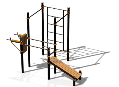 Спортивный комплекс воркаут ВС-82 в Екатеринбурге