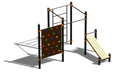Спортивный комплекс воркаут ВС-122 в Екатеринбурге