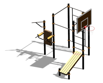 Спортивный комплекс воркаут ВС-94 в Екатеринбурге