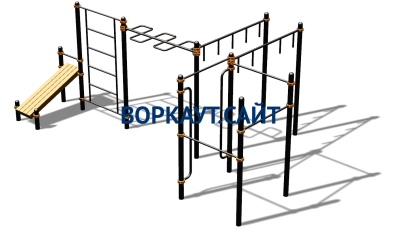 Спортивный комплекс воркаут ВС-195 в Екатеринбурге