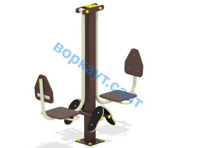 Уличный тренажер "Жим ногами горизонтальный " УТ 003 в Екатеринбурге