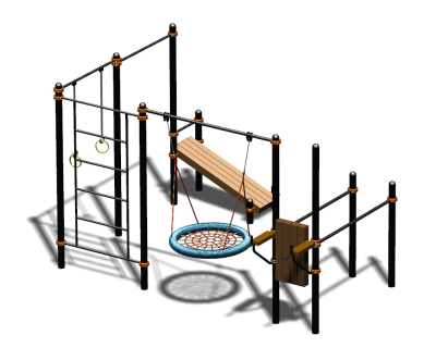 Спортивный комплекс воркаут ВС-97 в Екатеринбурге