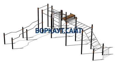 Спортивный комплекс воркаут ВС-199 в Екатеринбурге