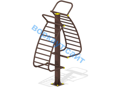 Уличный тренажер для пресса УТ 012 в Екатеринбурге