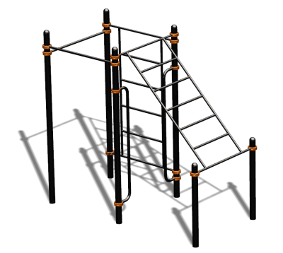 Спортивный комплекс воркаут ВС-193 в Екатеринбурге