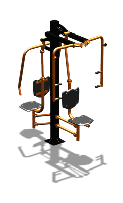 Уличный тренажер "Жим от груди Баттерфляй" УТ311 в Екатеринбурге