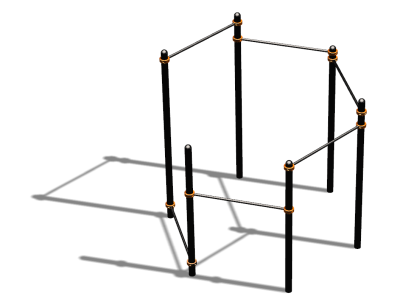 Спортивный комплекс воркаут ВС-115 в Екатеринбурге
