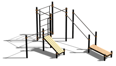 Спортивный комплекс воркаут ВС-198 в Екатеринбурге