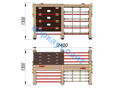 Детский спортивный комплекс ДСК 3203 в Екатеринбурге