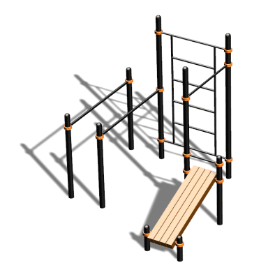 Спортивный комплекс воркаут ВС-98 в Екатеринбурге