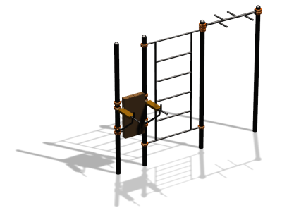Спортивный комплекс воркаут ВС-52 в Екатеринбурге