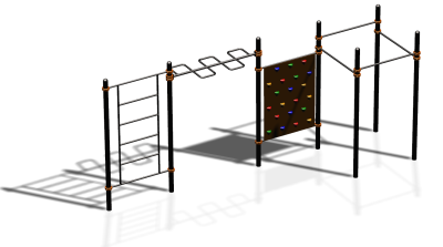 Спортивный комплекс воркаут ВС-114 в Екатеринбурге