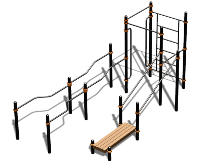 Спортивный комплекс воркаут ВС-194 в Екатеринбурге