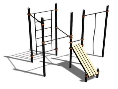 Спортивный комплекс воркаут ВС-76 в Екатеринбурге