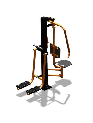 Уличный тренажер "Жим от груди Шпагат" УТ306 в Екатеринбурге