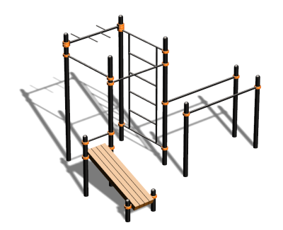 Спортивный комплекс воркаут ВС-91 в Екатеринбурге