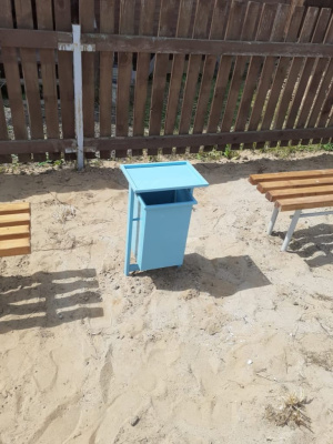 Урна с крышкой МАФ 1631 в Екатеринбурге