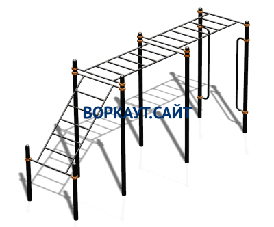 Спортивный комплекс воркаут ВС-190 в Екатеринбурге