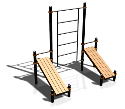 Спортивный комплекс воркаут ВС-128 в Екатеринбурге