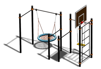 Спортивный комплекс воркаут ВС-126 в Екатеринбурге
