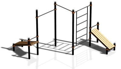 Спортивный комплекс воркаут ВС-120 в Екатеринбурге