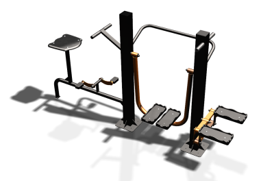 Уличный тренажер "Вело Шагомер Степпер" УТ334 в Екатеринбурге